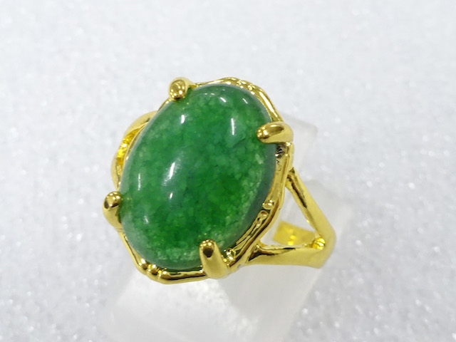 NATURAL STONE FASHION RING / JP SIZE 13